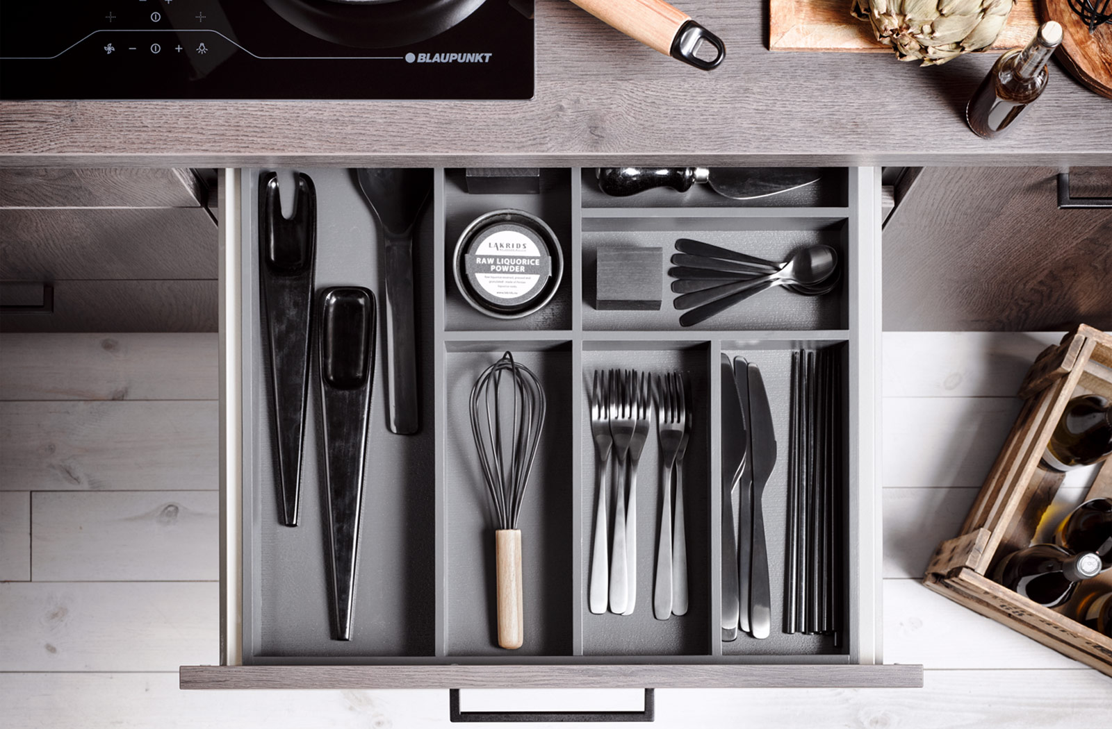 5 ترفند ساده برای مرتب کردن کابینت آشپزخانه