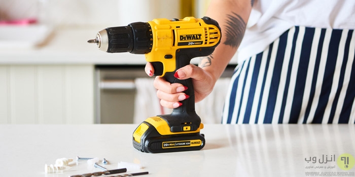 ترفند ، ایده های جالب و خلاقانه استفاده از دریل