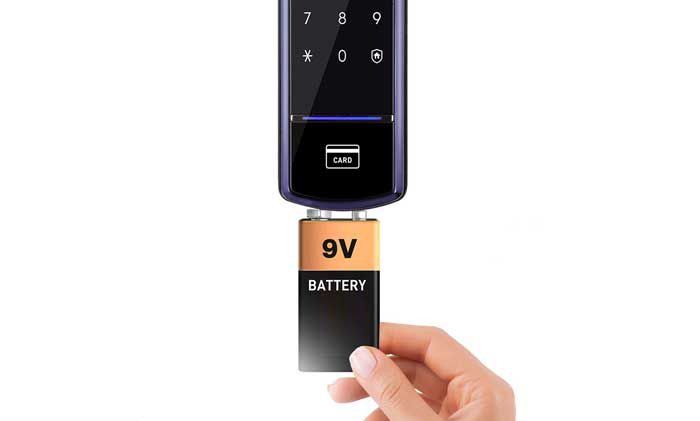 باتری مناسب برای قفل دیجیتال