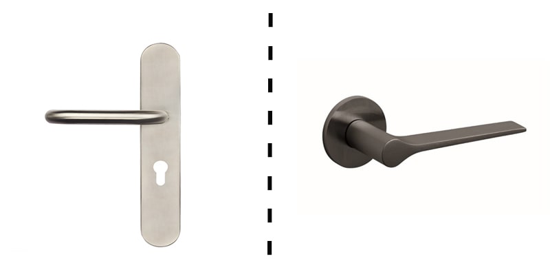 تفاوت دستگیره رزت و پلاک