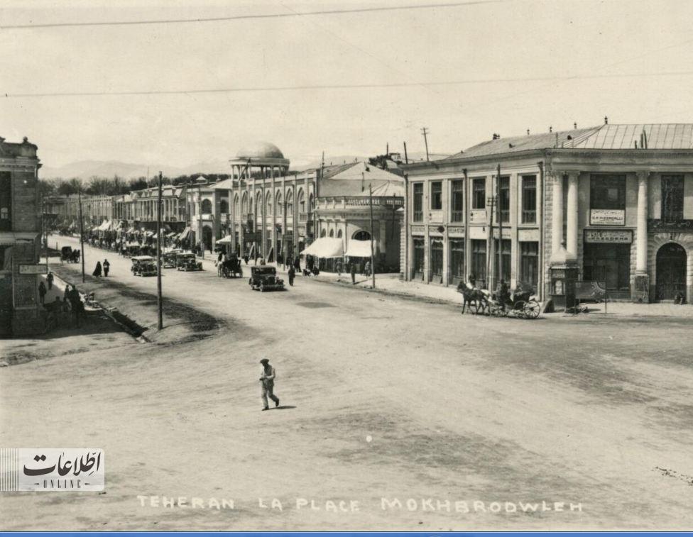 عکس تاریخی از 2 خیابان تهران