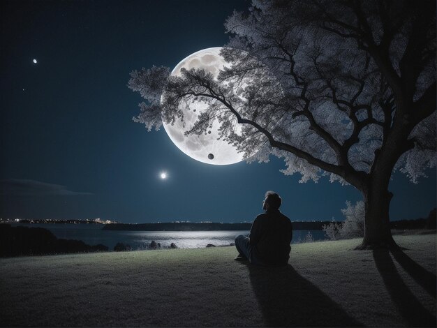 هم‌نشینی ماه کامل و درخشان‌ترین ستاره‌ها در آسمان هفته‌ی اول بهمن ۱۴۰۲