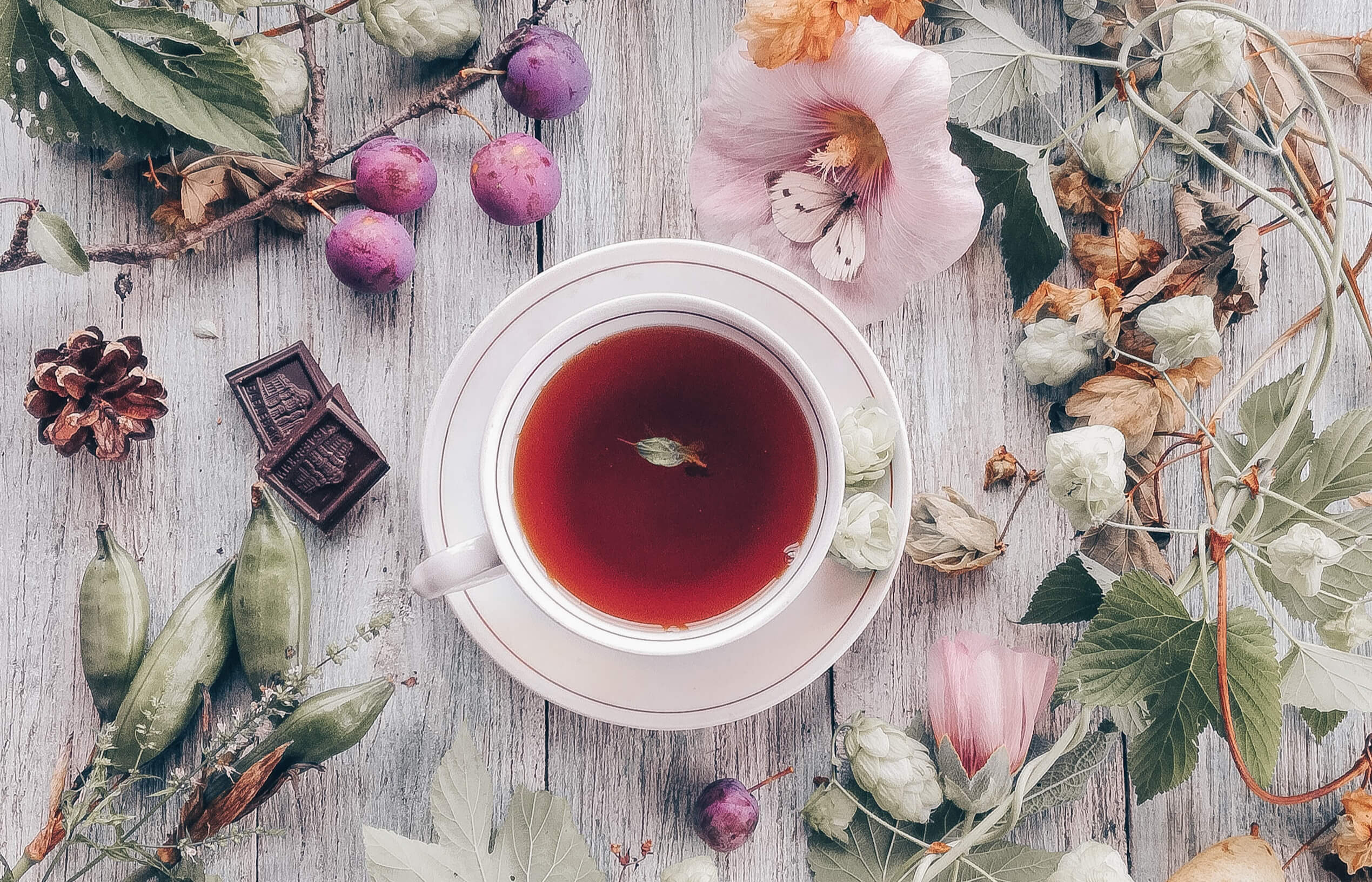 دمنوش برای داشتن پوستی سالم و روشن