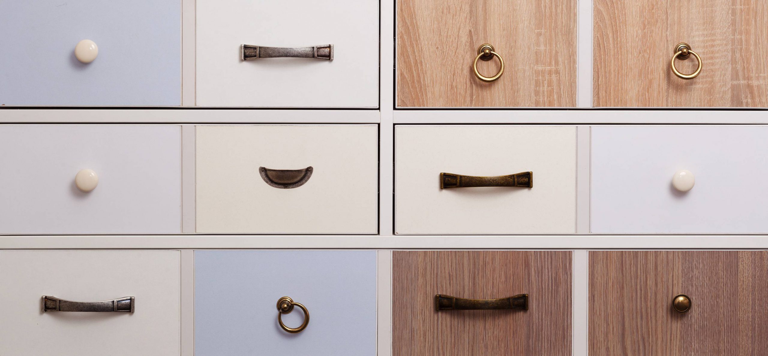 معرفی انواع اندازه و سایز دستگیره کابینت