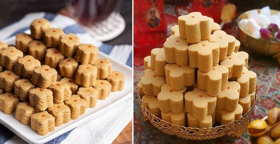 طرز تهیه شیرینی نخودچی برای عید نوروز 