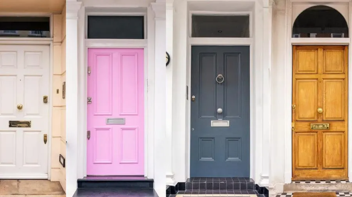 انواع رنگ درب ورودی ساختمان