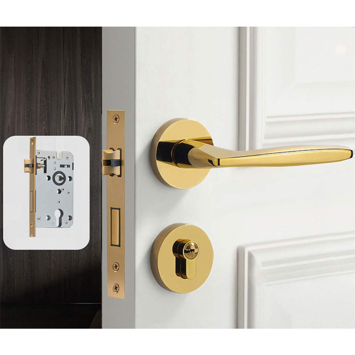 نصب دستگیره دوتکه