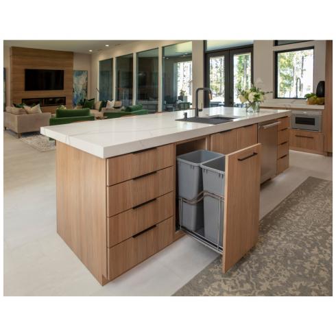 آموزش گام به گام نحوه نصب سطل زباله کابینتی