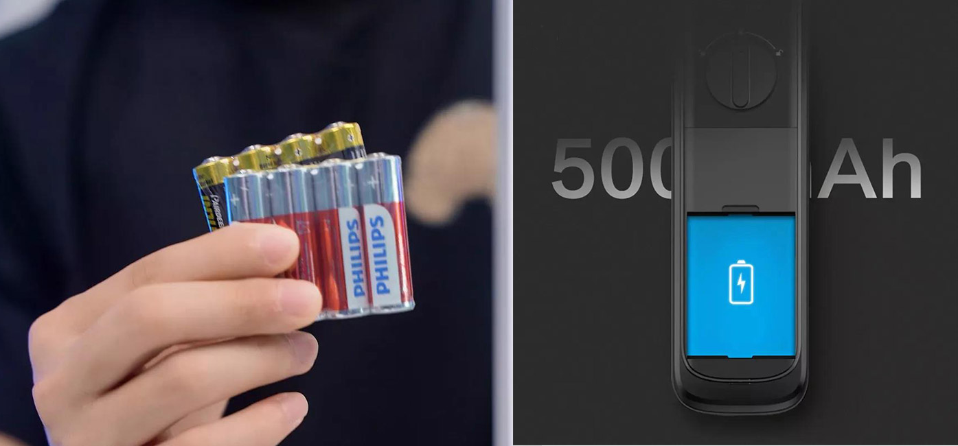 باتری مناسب برای قفل دیجیتال