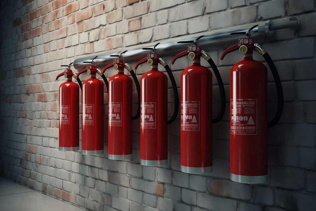 انواع کپسول آتش نشانی در بیمارستان