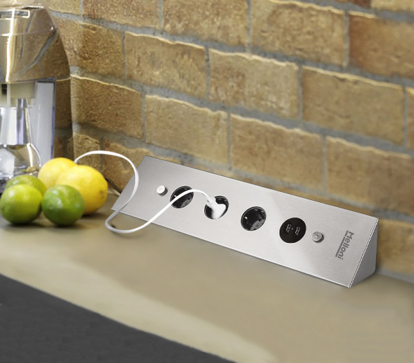 پریز روکار کنج  10010 ملونی