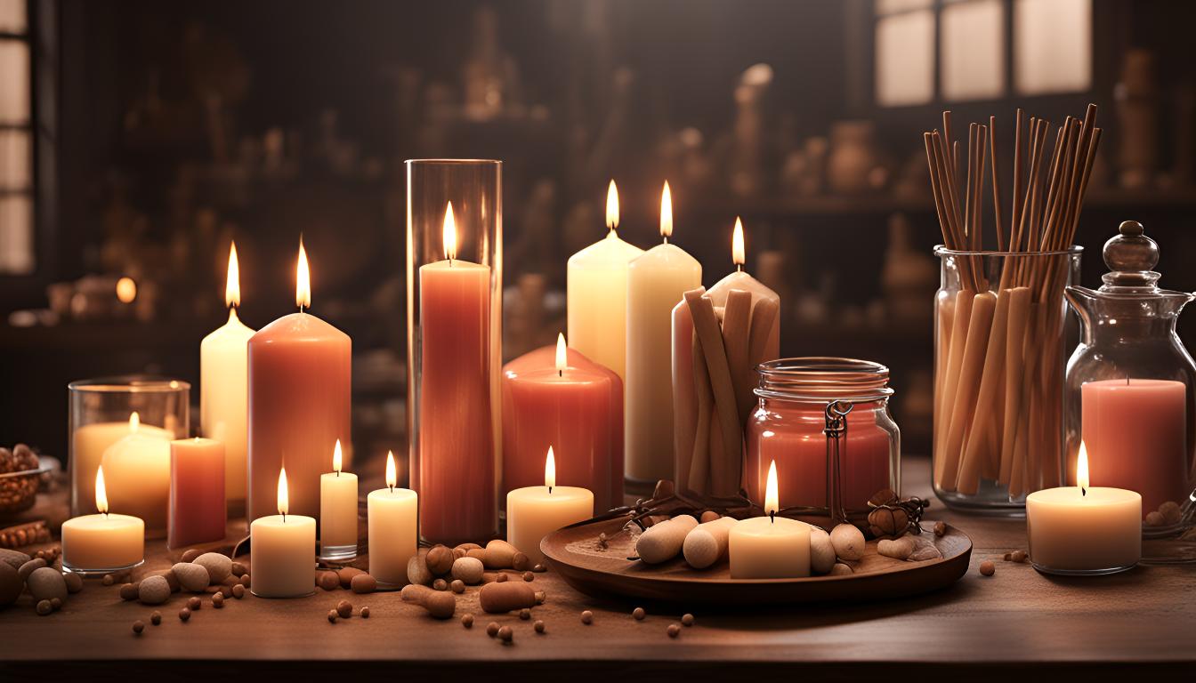 آموزش کامل ساخت شمع معطر خانگی