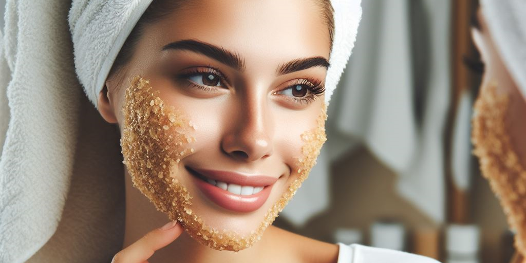 اسکراب لایه بردار مناسب پوست های چرب