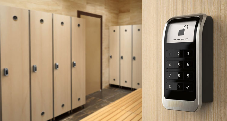 قفل‌های آنلاین برای رختکن