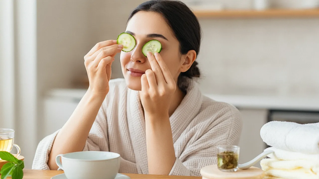 بهترین درمان های فوری پف چشم