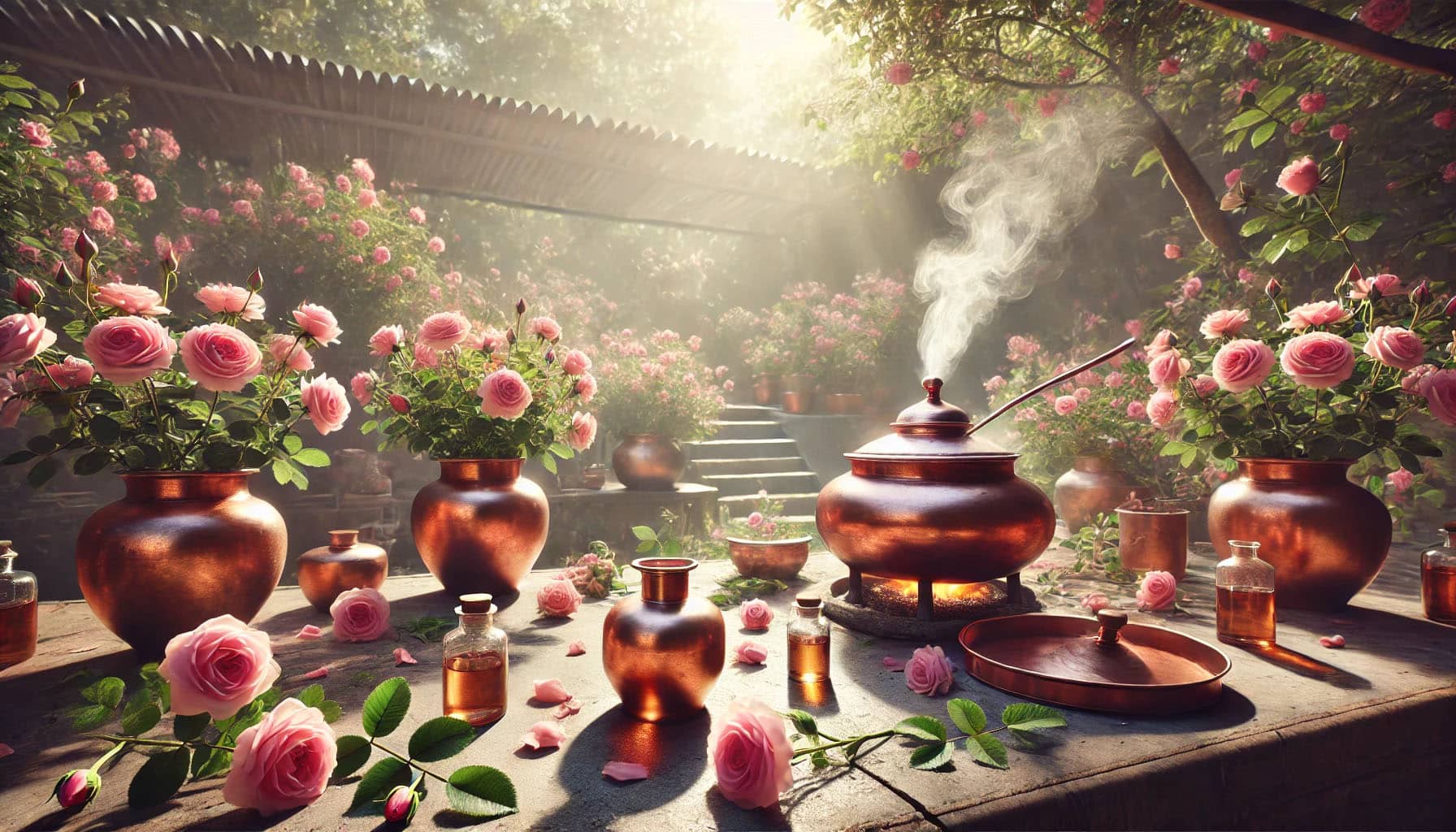 فواید گلاب در تابستان