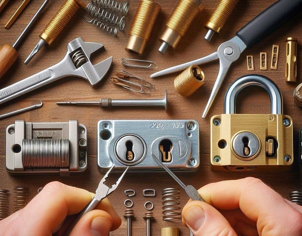 آموزش تعمیر مغزی قفل