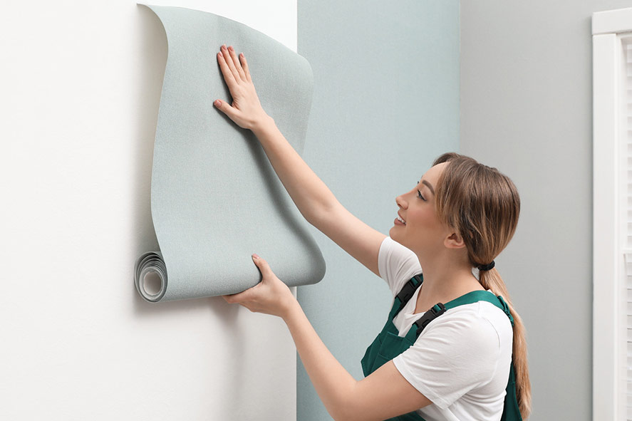 بهترین رنگ کاغذ دیواری پشت تلویزیون