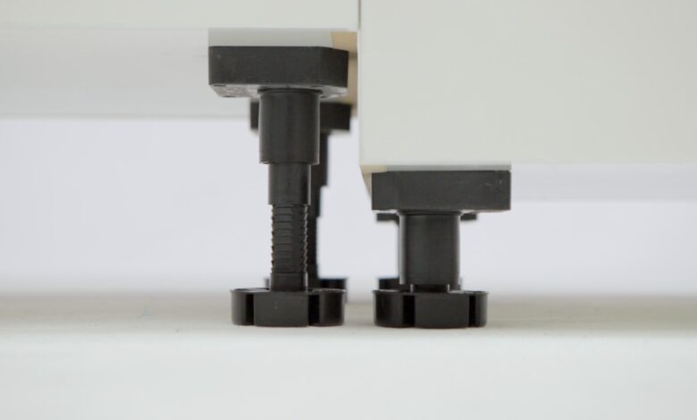 نصب پایه کابینت