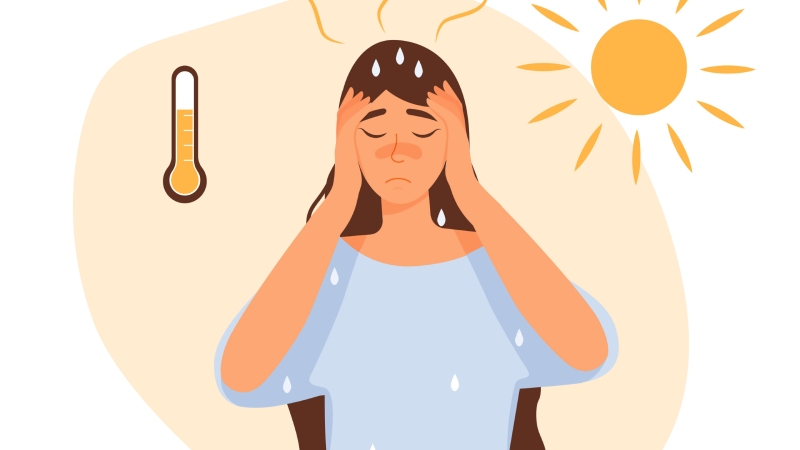 هوای گرم چگونه باعث سردرد می‌شود؟