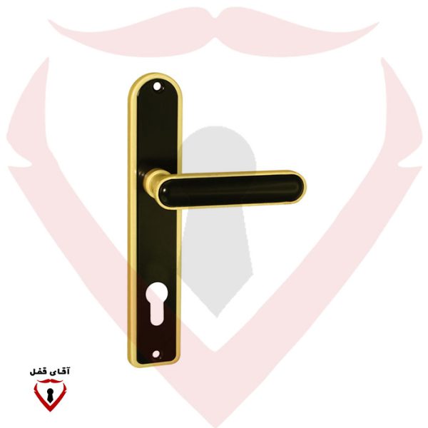 دستگیره پلاک لوکس زرد و مشکی 02121 دلتا Delta (عمده)