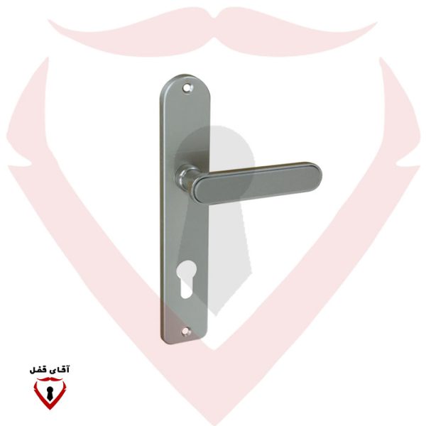دستگیره پلاک لوکس رنگ صدفی و نیکل رنگی  0454 دلتا Delta (عمده)