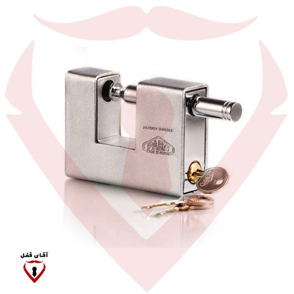 قفل کتابی 1000S روپوشدار کلید معمولی پارس قفل (عمده)