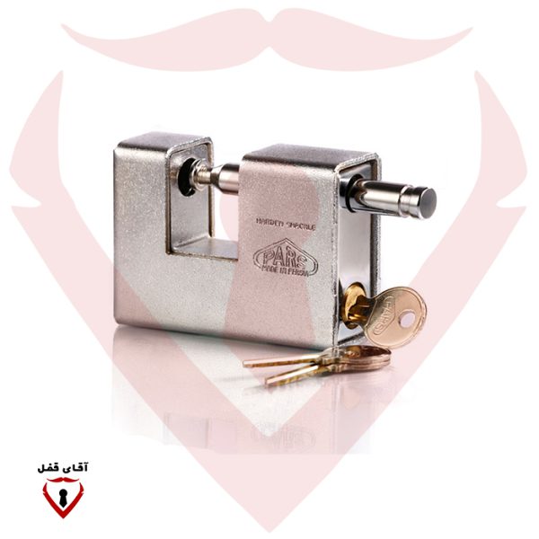قفل کتابی 900S روپوشدار با کلید معمولی پارس قفل (عمده)