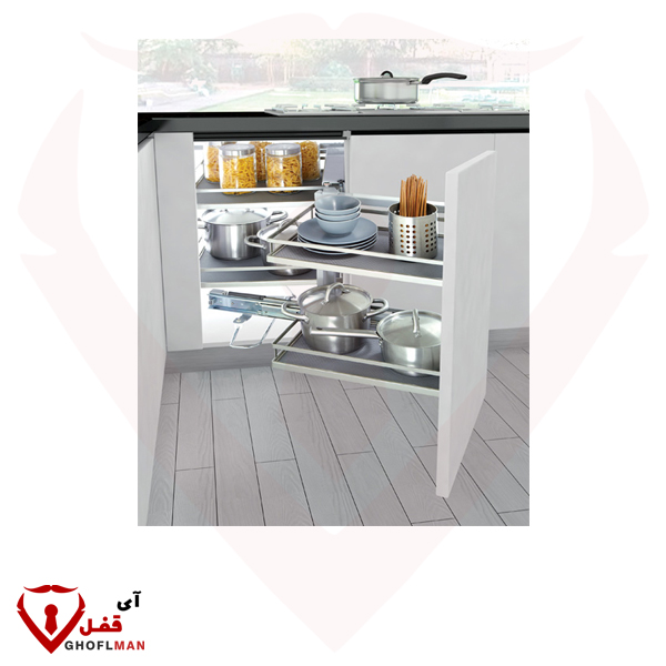 مجیک کرنر کابینت زمینی WB2106 یونی هوپر UNIHOPPER