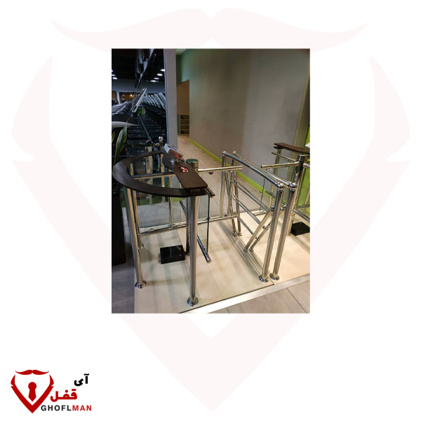 گیت کنترل تردد استیل چرخان ان اس ان NSN