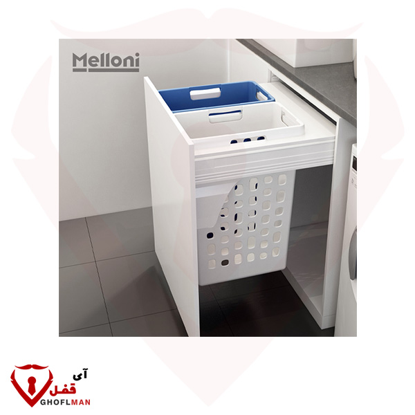سبد البسه چرک کد ۹۱۵۲ ملونی MELLONI