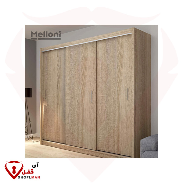 مکانیزم تاپ لاین تو کار اسلیم 3 درب اکو ملونی MELLONI