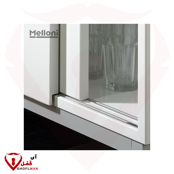 مکانیزم تاپ لاین تو کار سوپر اسلیم 2 درب (شیارخور) ملونی MELLONI