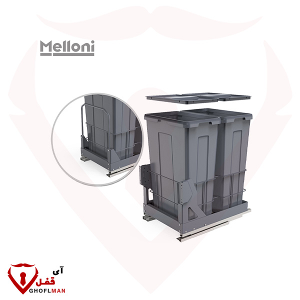 سطل ۲ قلوFree Style کد ۹۰۲۸ ملونی MELLONI