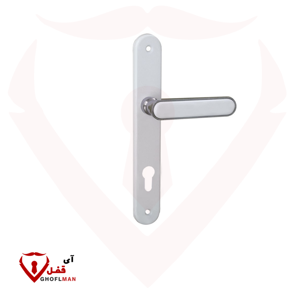 دستگیره پلاک رنگ سفید و کروم 939M دلتا delta (عمده)