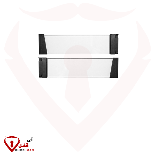 شیشه همراه باکانکتور جهت ریل بدنه دار دبل باکس بلند  فانتونی FANTONI