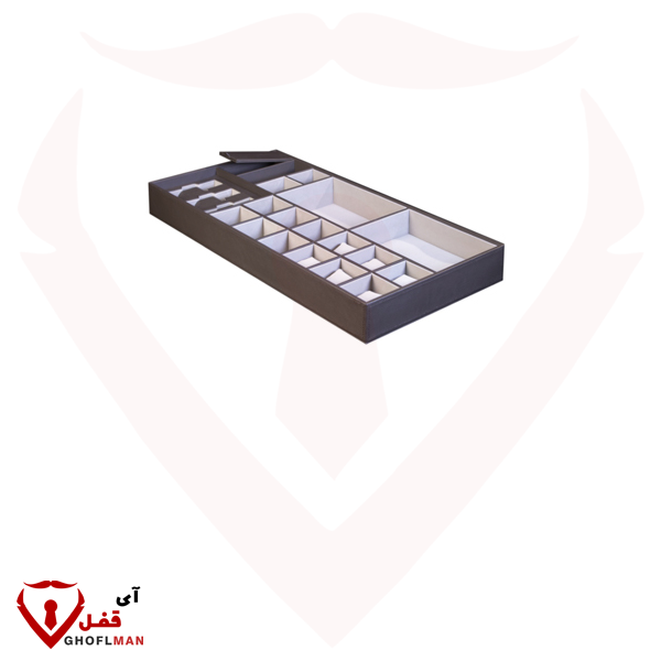 جای زیور آلات چرم کامپکت داخل کشو سری ۴ فانتونی FANTONI