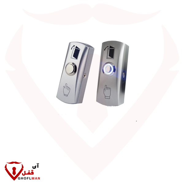 پوش باتون استیل روکار کد UPE4 یونیکس پارت UNIXPART