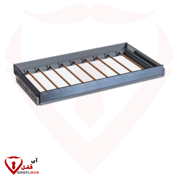 جای شلوار چرمی ریلی داخل کمد لباس WS4161.TBU یونی هوپر UNIHOPPER