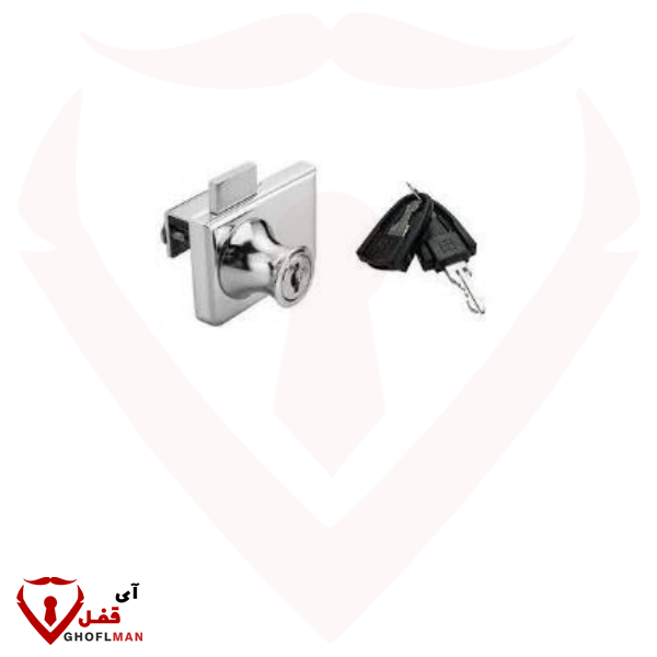 قفل دو شیشه ویترینی کد AGM_128 آتراس ATRAS