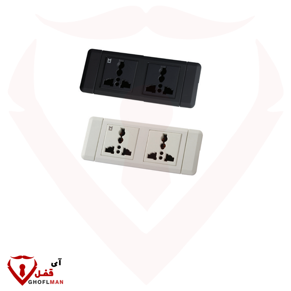 پریز توکار Universal کد 10150 ملونی MELLONI