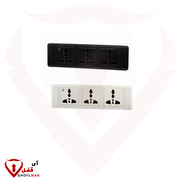 پریز توکار Universal کد 10152 ملونی MELLONI