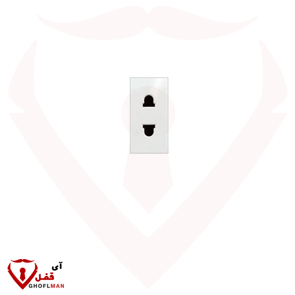 پریز برق یدک دو پین کد 10126 ملونی MELLONI