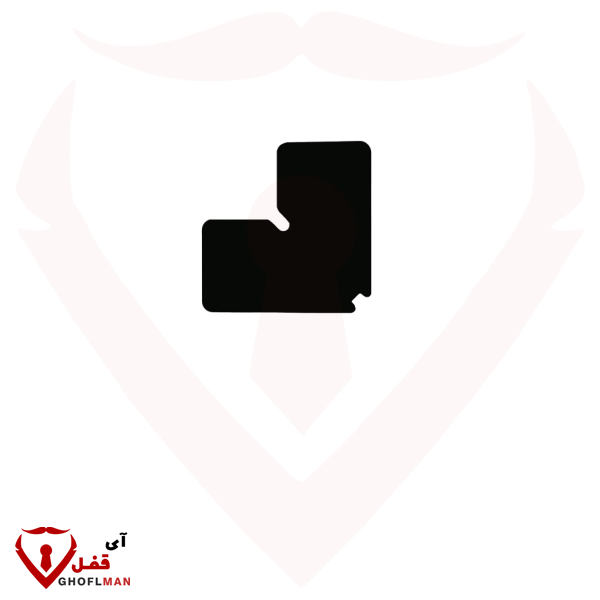 بست گونیا پروفیل شیشه کد 7128 ملونی MELLONI