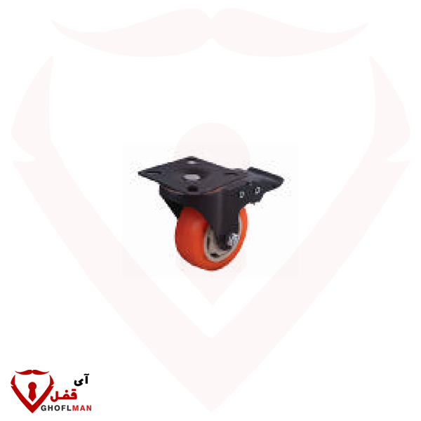 چرخ 75 کفی ترمزدار جهان استیل JAHAN STEEL (عمده)