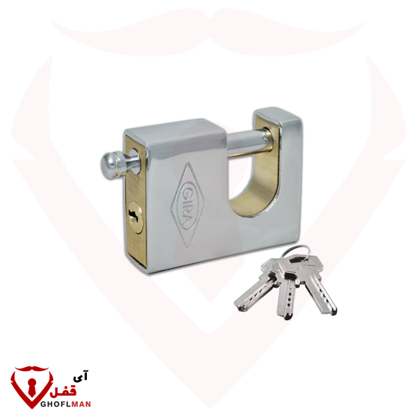 قفل کتابی 700 پاترول روکشدار کد 021 گیرا GIRA