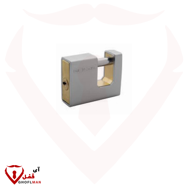 قفل کتابی برنجی 7 سانتی روکش دار B_10070 دلتا DELTA