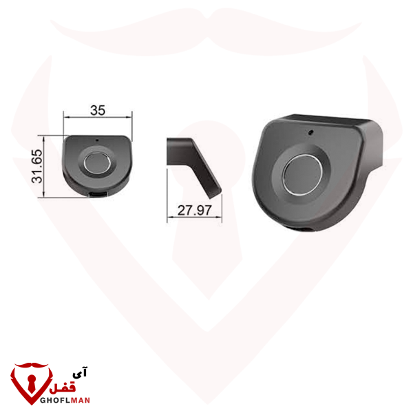 قفل استخری کد BG110 بلو BLUE