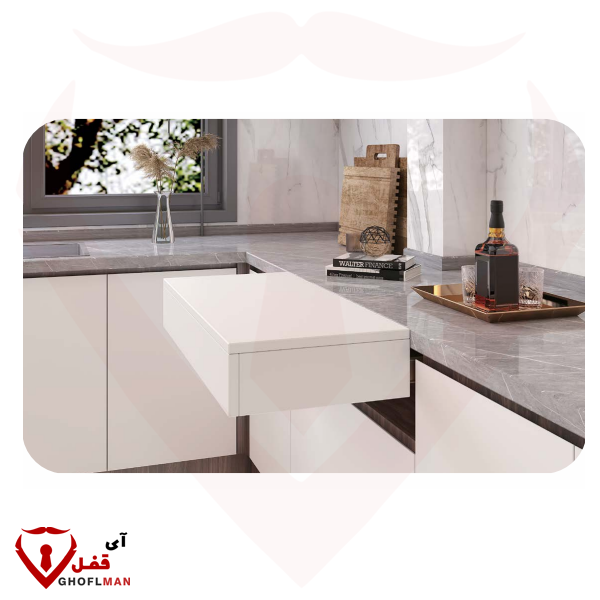 مکانیزم میز کشویی هم سطح کد BT23 بلو BLUE