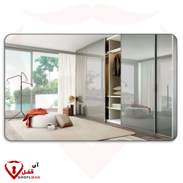 مکانیزم درب ریلی تاپ لاین توکار شیارخور کد BT3 بلو BLUE